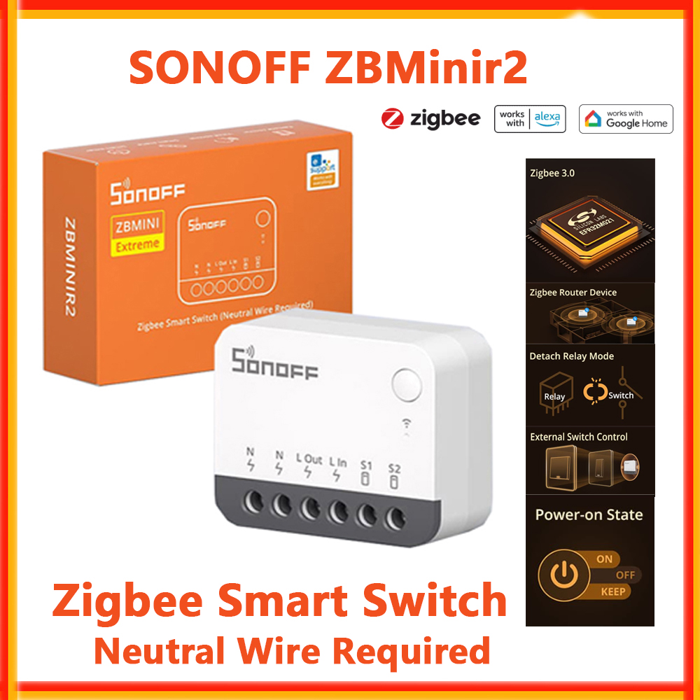 Sonoff Basic Switch - SONOFF ZBMinir2 Zigbee Smart Switch ZBMini