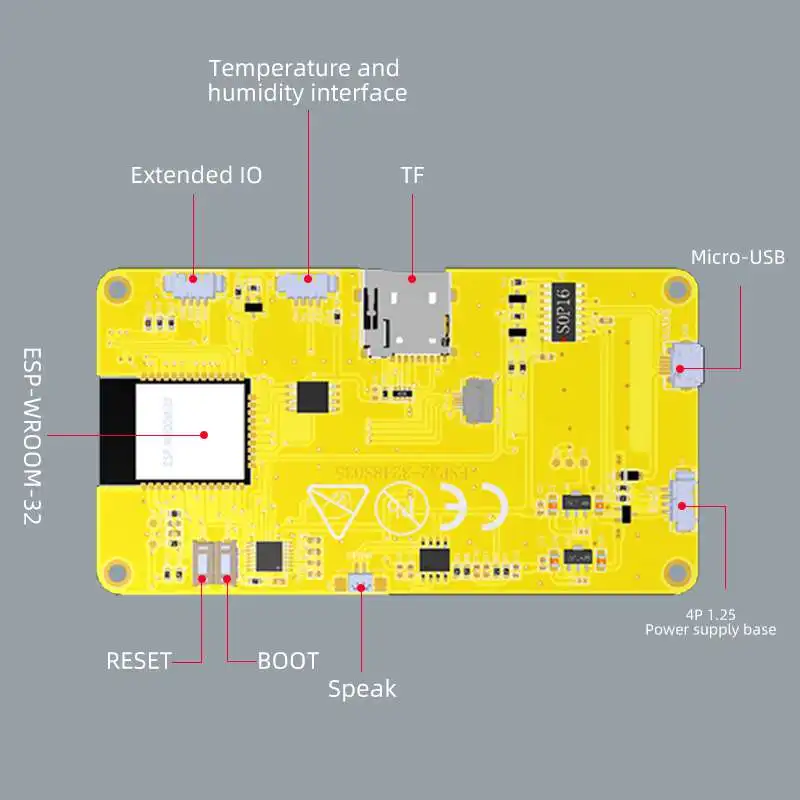 Home Automation Arduino - ESP32-3248S035 3.5 Inch Smart LCD Display