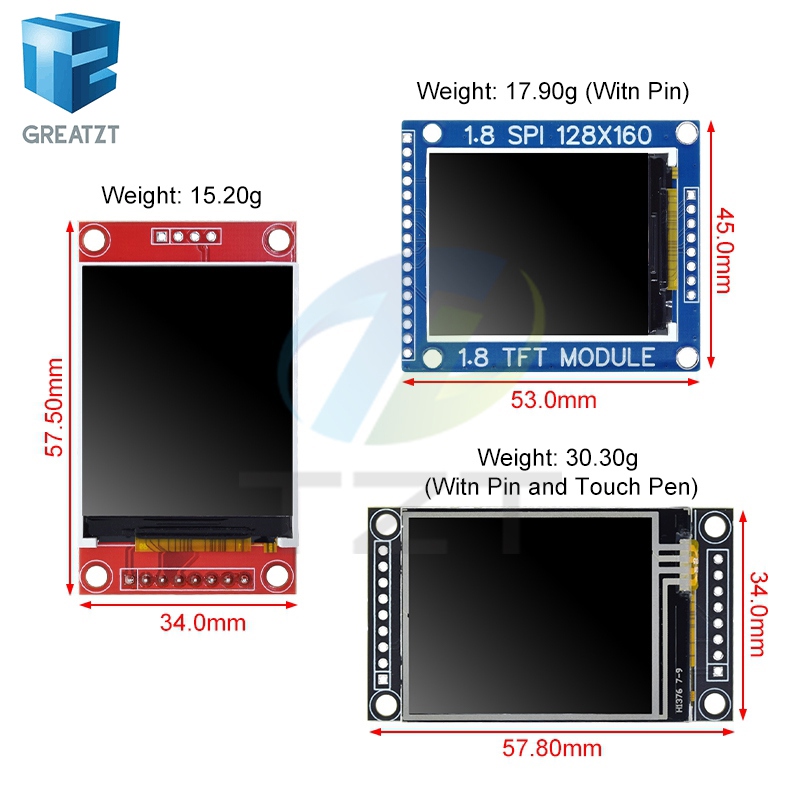 1.8 Inch TFT LCD Module LCD Sc - Home Automation Arduino 评论和价格