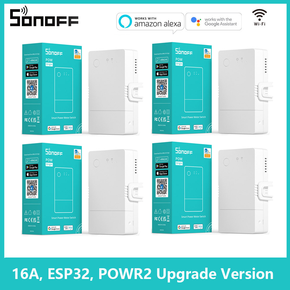 1-6 PCS SONOFF POW Origin Powr - Sonoff Basic Switch 评论和价格