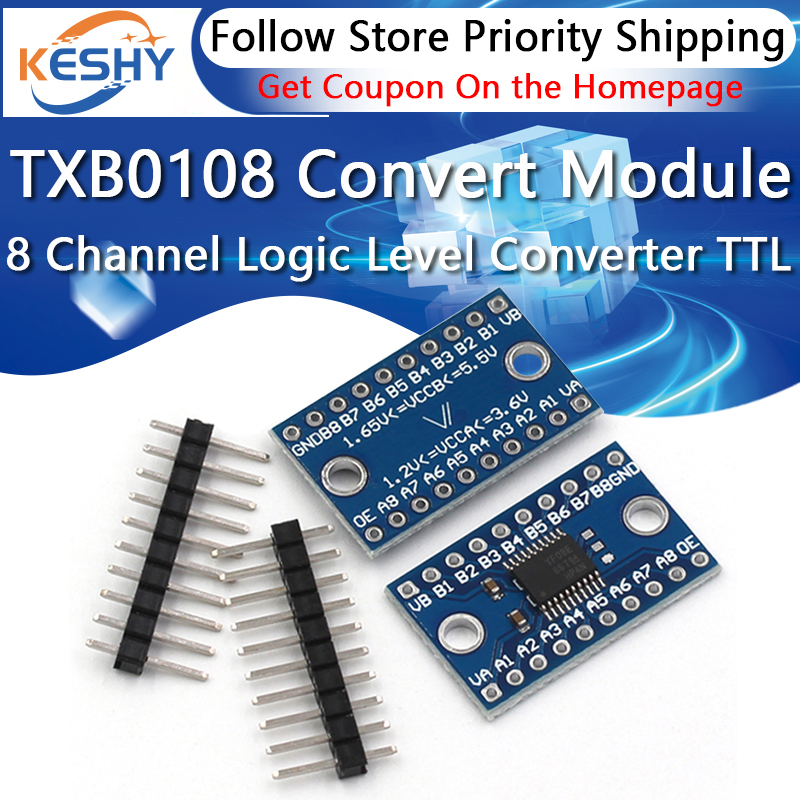 3.3V 5V TXS0108E 8 Channel Log - Level Shifter 3.3V 评论和价格