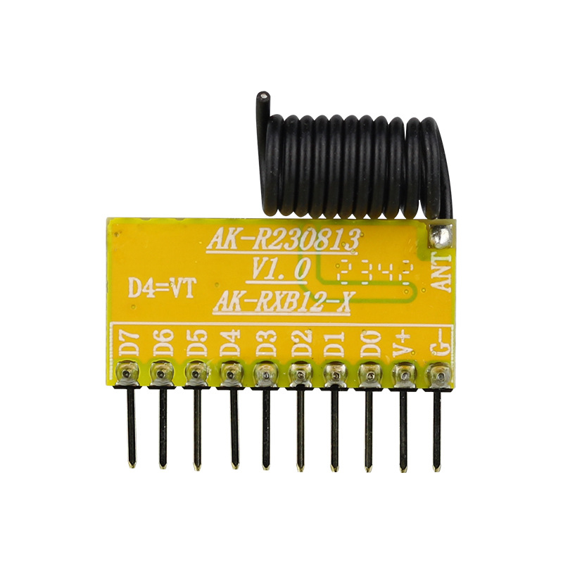 433MHz DC3V~5V 8CH Multi-Funct - 433Mhz Receiver Module 评论和价格