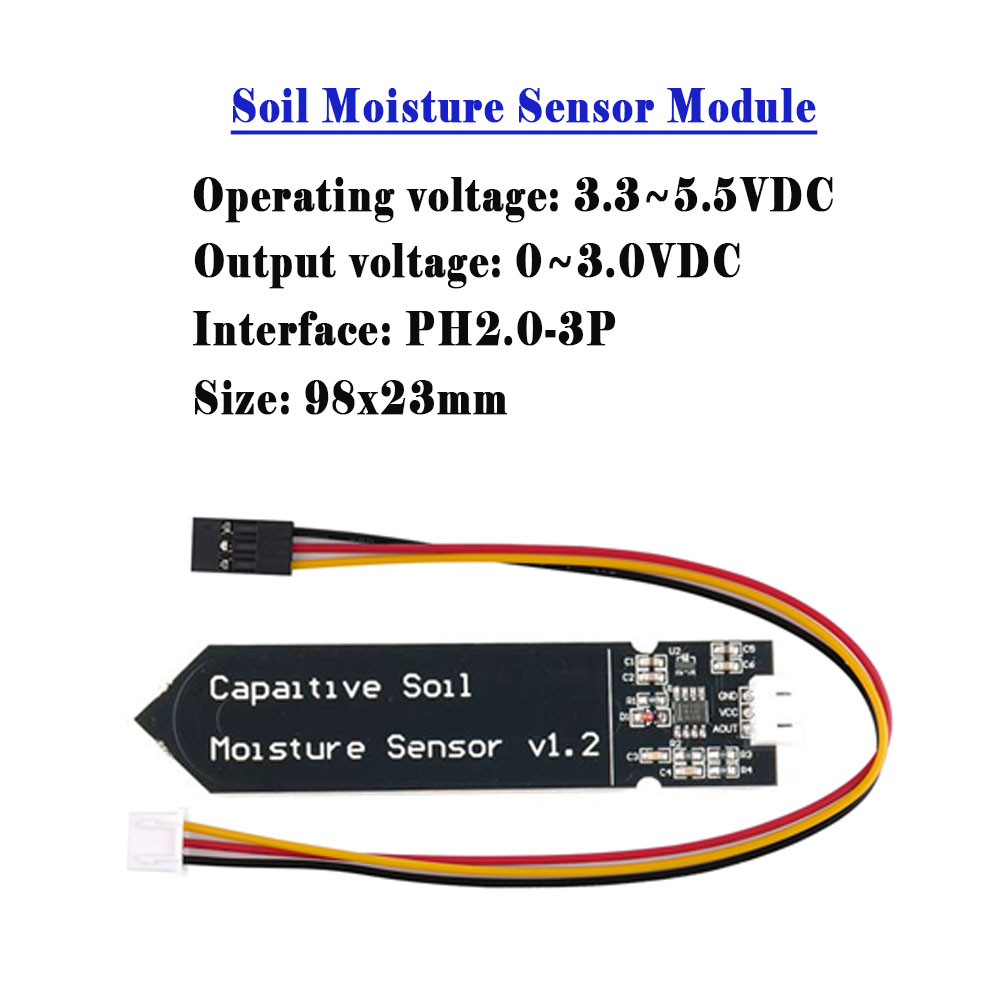 5/10PCS Capacitive Soil Moistu - Home Automation Arduino 评论和价格