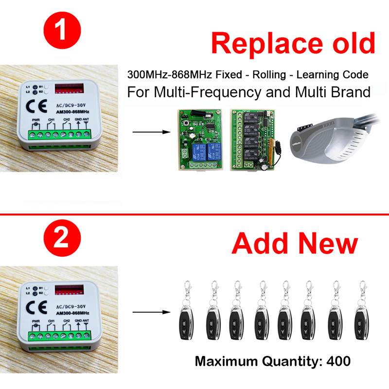 1-20pcs New Universal RX MULTI - 433Mhz Receiver Module 评论和价格